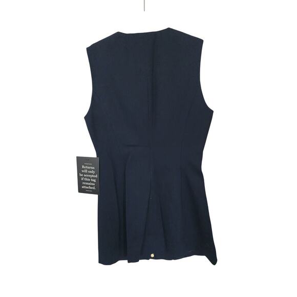 Tuckernuck Navy Rhoda Tunic Top Sz 0 - Picture 6 of 6